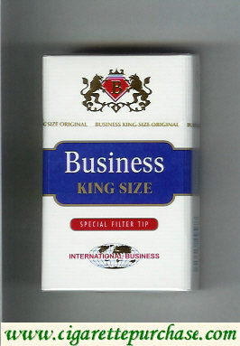 Business king size cigarette International Business Special Filter Tip